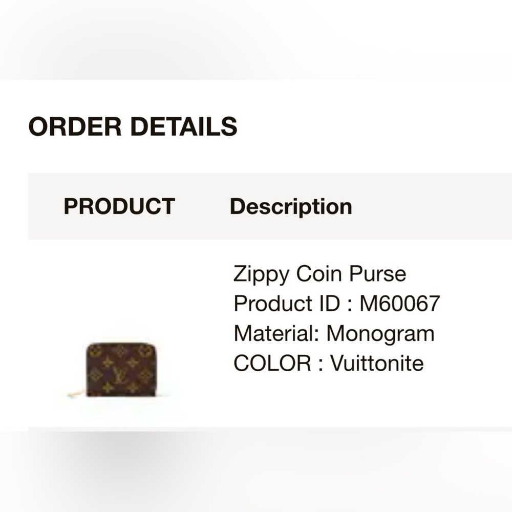 Louis Vuitton LV Monogram Zippy Coin Purse - Picture 11 of 11